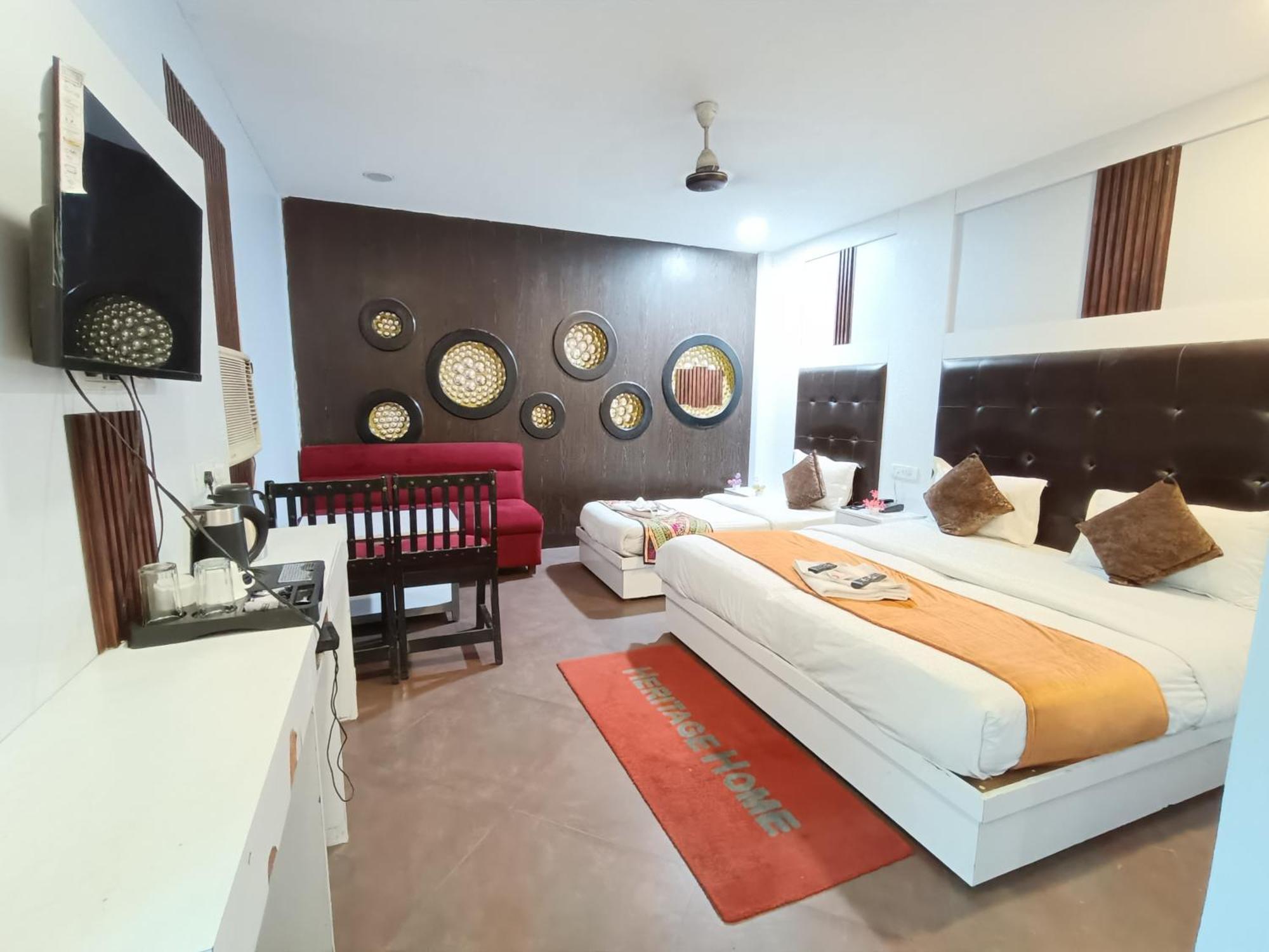 Hotel Heritage Home Walking 1 Minuit From R K Ashram Metro Station Ню Делхи Екстериор снимка